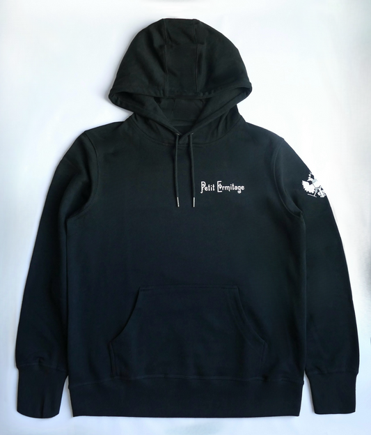 'Dial 2' Black Hoodie