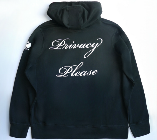 'Dial 2' Black Hoodie